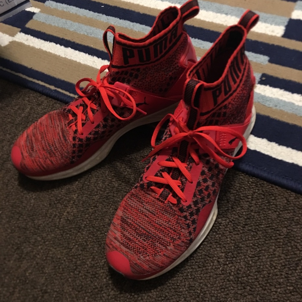 Men’s Puma Ignite Evoknit (red & black)